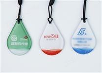 水滴形滴膠充電卡