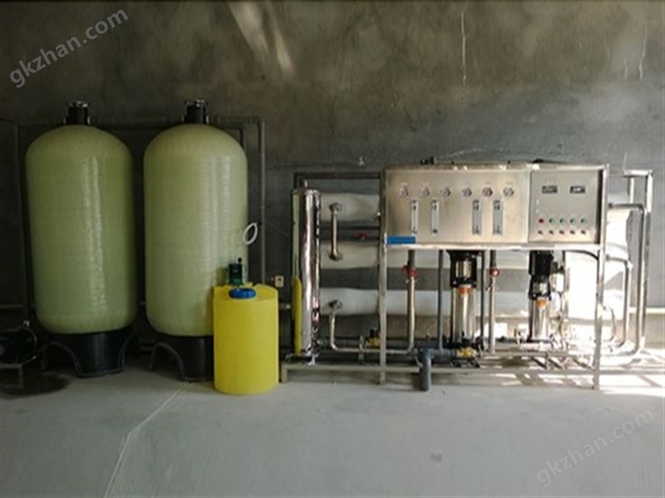 2吨制药行业双级反渗透纯水设备